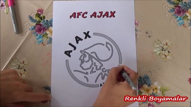 Ajax Logo \ Boyama Sayfası смотреть онлайн