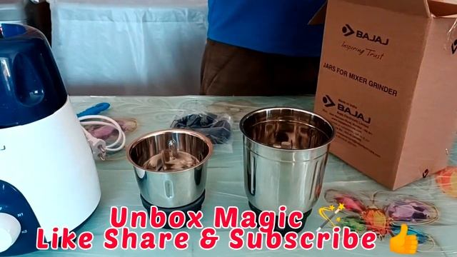 Bajaj Mixer Grinder 500 watt GX3 DLX Unboxing and features #bajaj #mixergrinders #500watt смотреть онлайн
