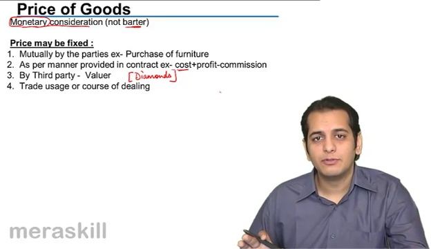 Price of Good | Formation of the Contract of Sale | CA CPT | CS & CMA Foundation смотреть онлайн