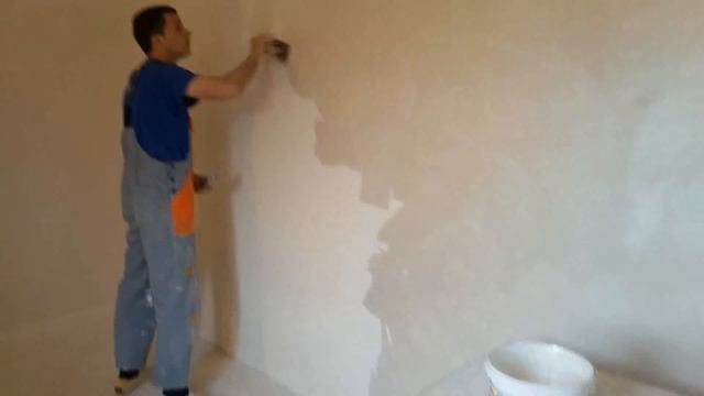 Декоративная штукатурка FEIDAL. Нанесение бархатной штукатурки. Днепр.