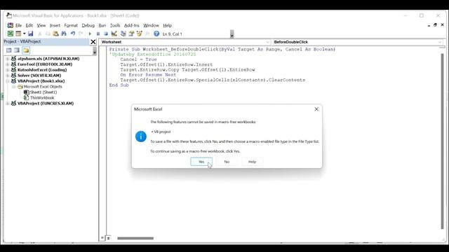 Auto fill Formula When Inserting Blank Rows With VBA Code смотреть онлайн
