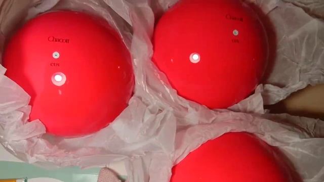 Распаковка мяч Chacott однотонный розовый смотреть онлайн