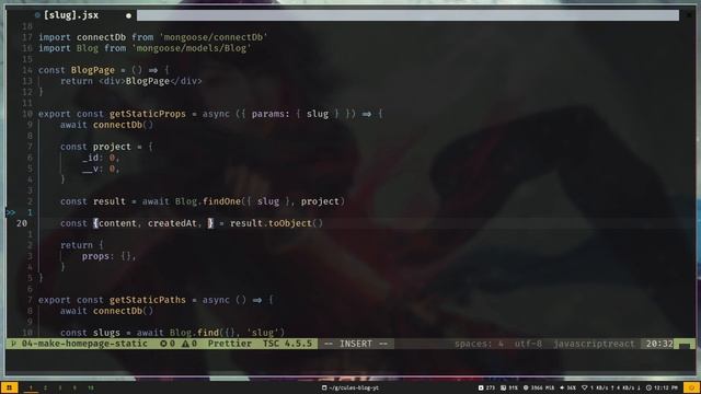 05. Generate Static Blog Page | Build Your Own Blog with React, Nextjs | SSG | JAMstack смотреть онлайн