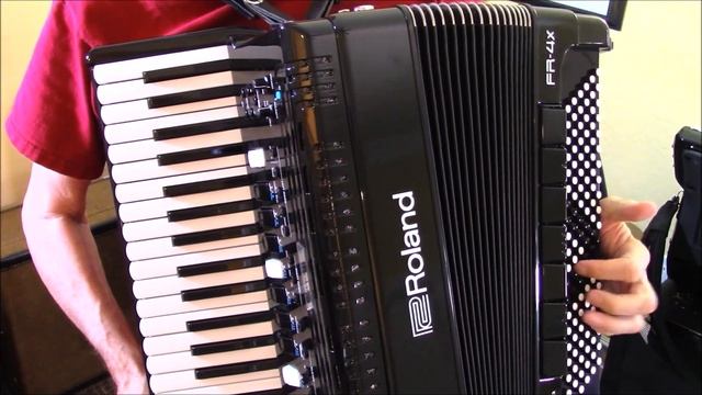Roland 4x accordion, Tony's Polka, Dale Mathis смотреть онлайн