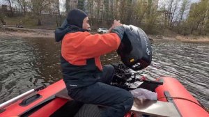 Обзор Kitt Boats 410 НДНД + Tohatsu MFS 9.9 - первые впечатления