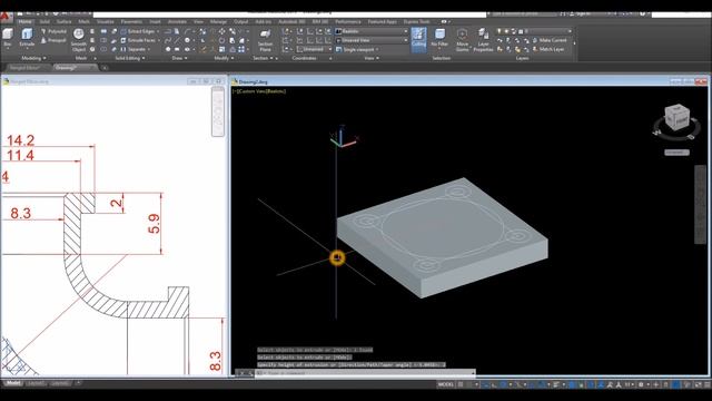 Learn how to create a FLANGED ELBOW in Autocad with step-by-step guide смотреть онлайн