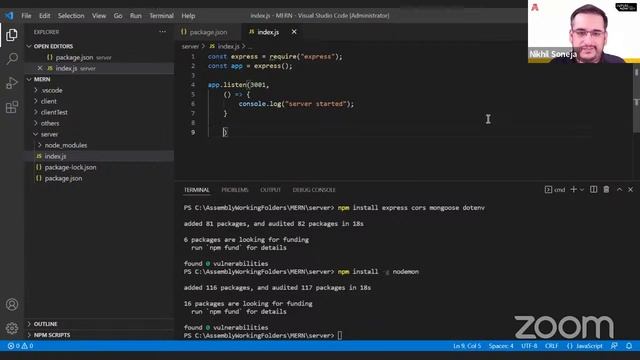 Full Stack App Development For Startups: MERN | Powered By FutureNow смотреть онлайн