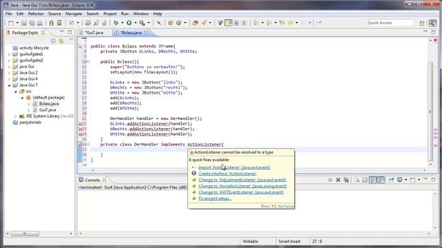 Java GUI Tutorial 7 -- JButton смотреть онлайн