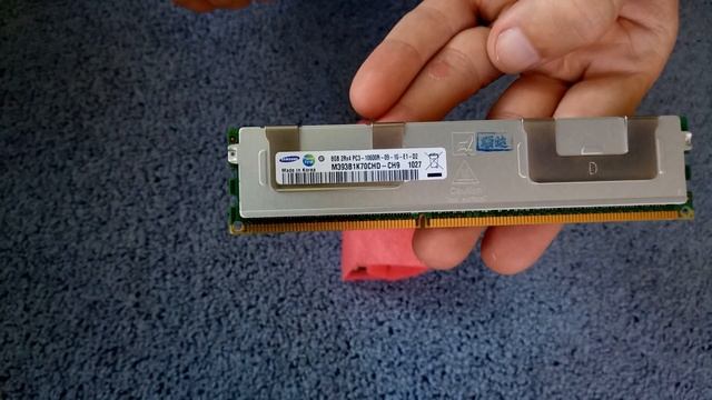 Серверная оперативная память Samsung DDR3 8GB ECC REG 1333 MHz смотреть онлайн