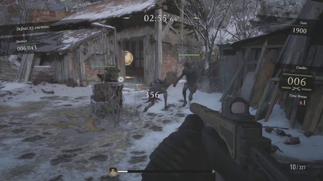 SHADOWS OF ROSE: Resident Evil Village DLC: Mercenaries: Chris Redfield: The Bloody Village 2 SSS смотреть онлайн