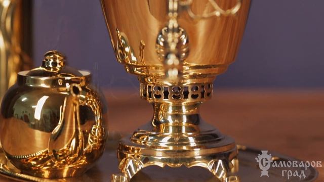 Самовар на дровах 7 литров «Традиционный», рюмка / Обзор самовара смотреть онлайн