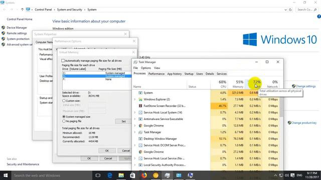 حل مشكله disk 100% في دقيقه واحدة الطريقه الفعالة смотреть онлайн