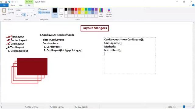 Java Programming: Lecture #45: Layout Manager - Card Layout смотреть онлайн