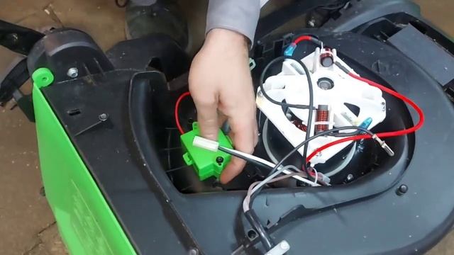 Замена платы управления в газонокосилке аккумуляторной Greenworks 40В арт.2501907 в СЦ Энтузиаст смотреть онлайн