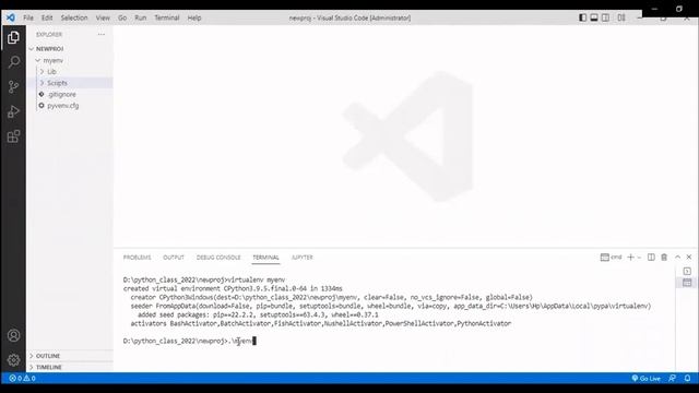 Python - Django: How to create virtual environment in django- vscode -Learn Django смотреть онлайн