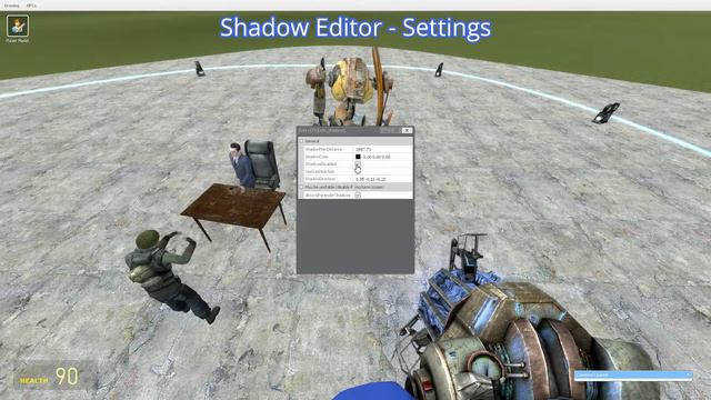 Shadow Editor (GMOD Tool showcase) смотреть онлайн