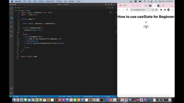 React UseState Hook - how to get better as a beginner смотреть онлайн