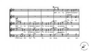 С. И. Танеев №6 "Молитва" S.I.Taneev №6 "Prayer"