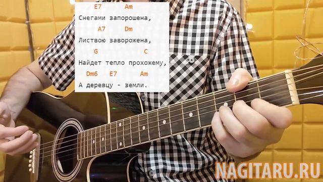 Как играть песню АЛЕКСАНДРА. Аккорды и разбор | Песни под гитару смотреть онлайн