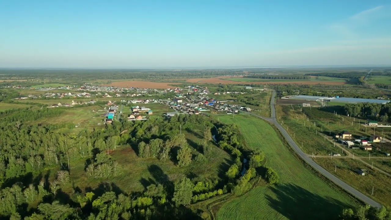 Утренний полет до с. Гилёво.