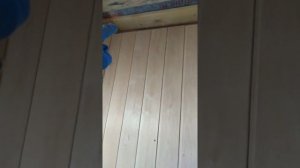 Стык вагонки к плитке(сапожку)