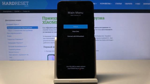 Как удалить все данные с телефона Redmi 9A — Сброс через Recovery смотреть онлайн