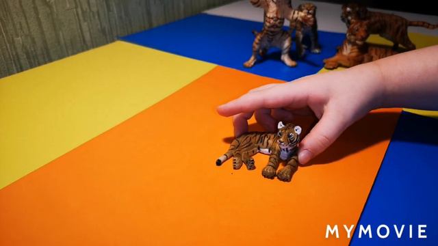 Tigers.Collection of figures / Коллекция тигров🐯🐅 смотреть онлайн