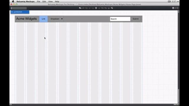 Using the Balsamiq Bootstrap Template and Symbol Library смотреть онлайн