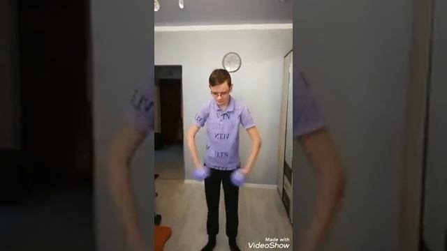 Дистанционное обучение, физкультура у Даниила, урок 2 смотреть онлайн