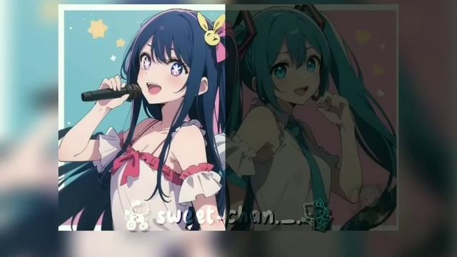 Oshi no ko İDOL song miku hatsune x Ai hoshino смотреть онлайн
