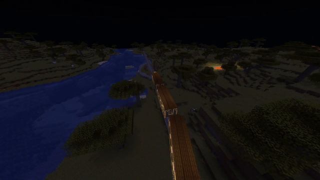 The magic of trains in Minecraft Create mod смотреть онлайн