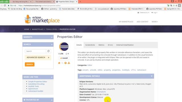 Read UTF-8 properties in eclipse, spring tool suite смотреть онлайн