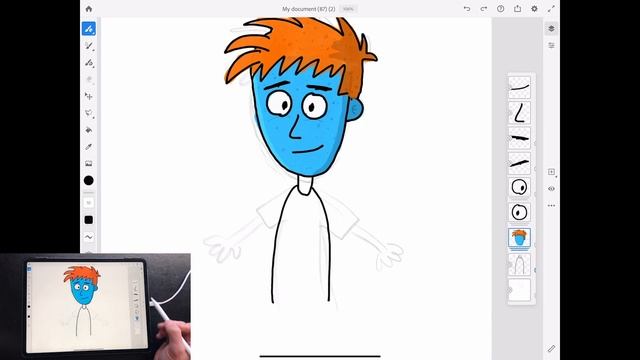 Adobe Fresco + Character Animator Workflow (Adobe Character Animator Tutorial) смотреть онлайн