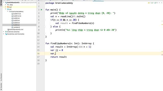 Kotlin 005 - Dãy số Fibonacci đảo ngược смотреть онлайн