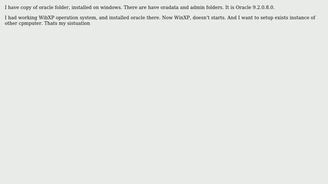 DevOps & SysAdmins: How to rescue oracle instance having oradata and admin? смотреть онлайн