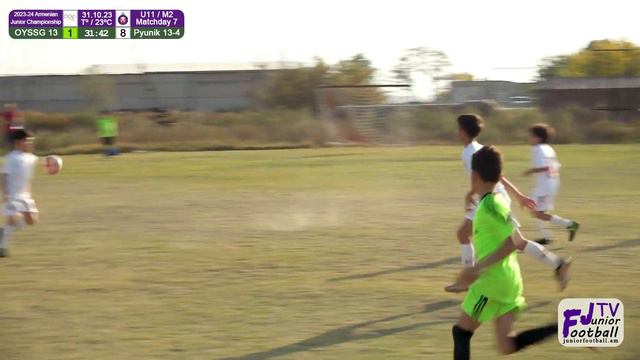 OYSSG 13 (2-9) Pyunik 13-4 (31.10.23) 2023-24 AJC U11/M2, Matchday 7 смотреть онлайн