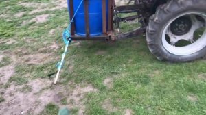 Опрыскиватель на Минитрактора своими руками