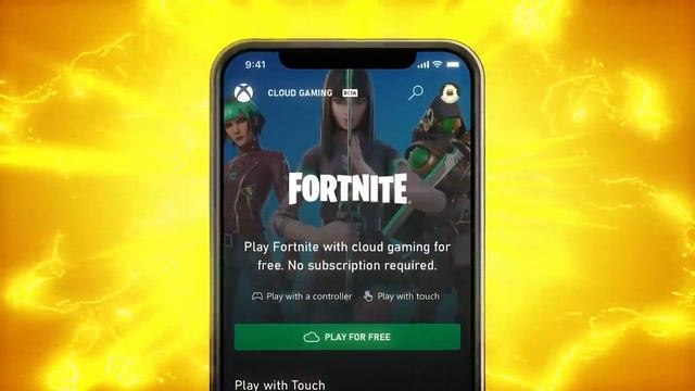 Play Fortnite at xbox.com/play with Xbox Cloud Gaming for free смотреть онлайн