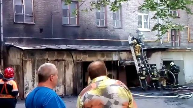 31.07.2018 Пожар Маленковская Рижский пр. д.7 смотреть онлайн
