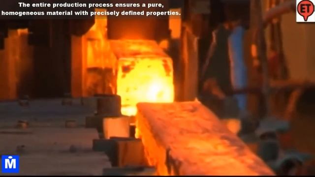 Удивительный Процесс Производства Рельсов От Изготовления Заготовок До Горячей Прокатки смотреть онлайн