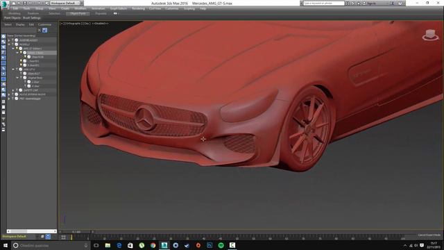 Test Animations Mercedes AMG GT-S AssettoCorsa смотреть онлайн