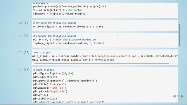 ADSP - 04r Revision: Histogram, PDF, Numerical Integral - 02 Signals смотреть онлайн