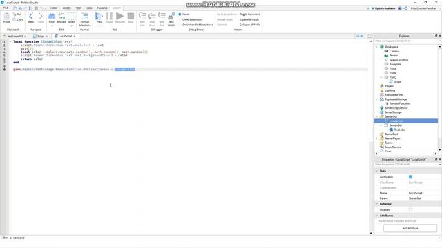 Server to Client Remote Functions in Roblox (Roblox Studio Tutorial Beginners Series) (B014) смотреть онлайн
