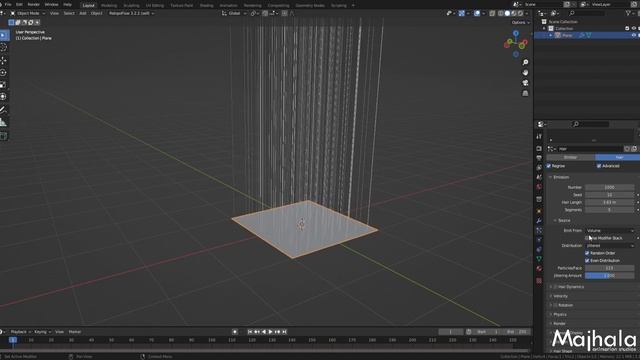 Into to Hair particle in Blender смотреть онлайн