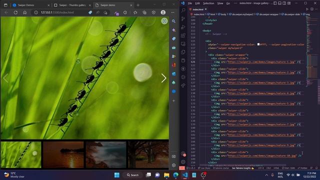 Responsive Image Gallery using Swiper.js || HTML CSS & Javascript || Code Genesis||#viral смотреть онлайн