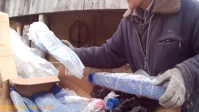 Мотоблок дизельный ТАТА 15 л. с. : распаковка.часть 2