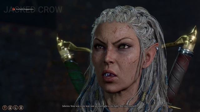 Jaheira reaction to getting rejected... - Baldur's Gate 3 смотреть онлайн