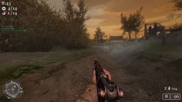 Call of Duty 2 - One Clip, Three Kills смотреть онлайн