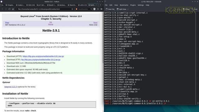 4. Packages 12 to 31 of 996 - How to build Beyond Linux From Scratch (BLFS) 12.0 смотреть онлайн