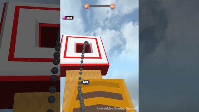 Snake Color - All Levels Gameplay Android,ios (Levels 142-145) смотреть онлайн